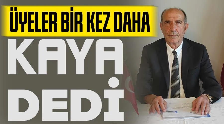 Yeler Bir Kez Daha Kaya Dedi