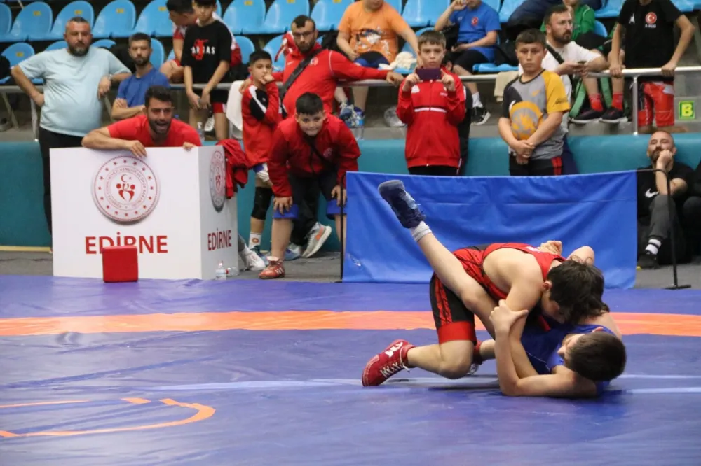 Edirne’de Güreş Türkiye Şampiyonası sona erdi 