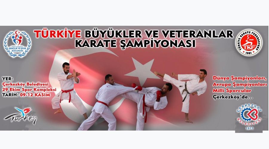 Karate şampiyonası Çerkezköy
