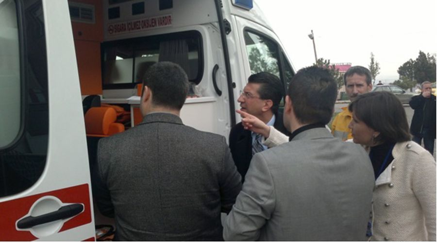 Bakanlık’tan Hayrabolu’ya yeni ambulans 