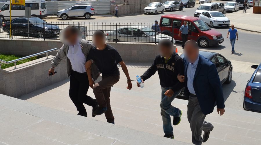 Kamyon hırsızları Çerkezköy polisinden kaçamadı