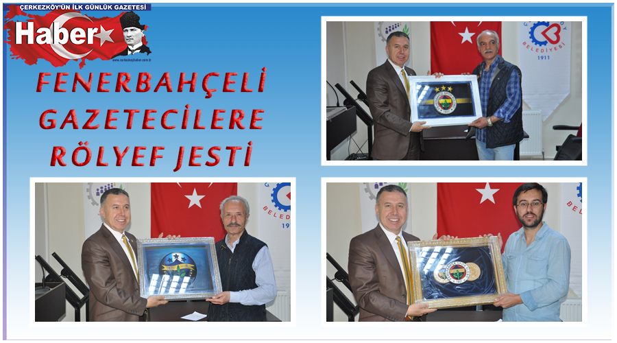 Fenerbahçeli gazetecilere rölyef jesti