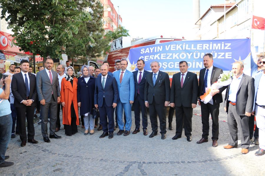 Ak Parti adayları Çerkezköy