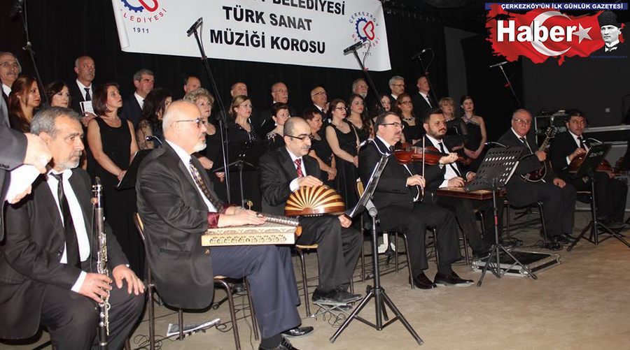Halk Eğitimde Türk müziği gecesi 