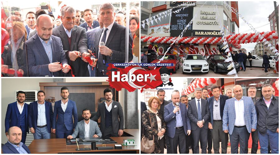 Baranoğlu İnşaat Emlak Otomotiv hizmete açıldı