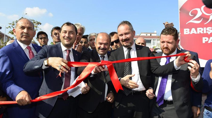 Barış Pınarı Parkı Bayramda açıldı