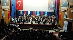 Balkan Senfoni Orkestrası sahne aldı