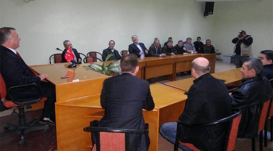Malkaraspor’a destek toplantısı düzenlendi. 