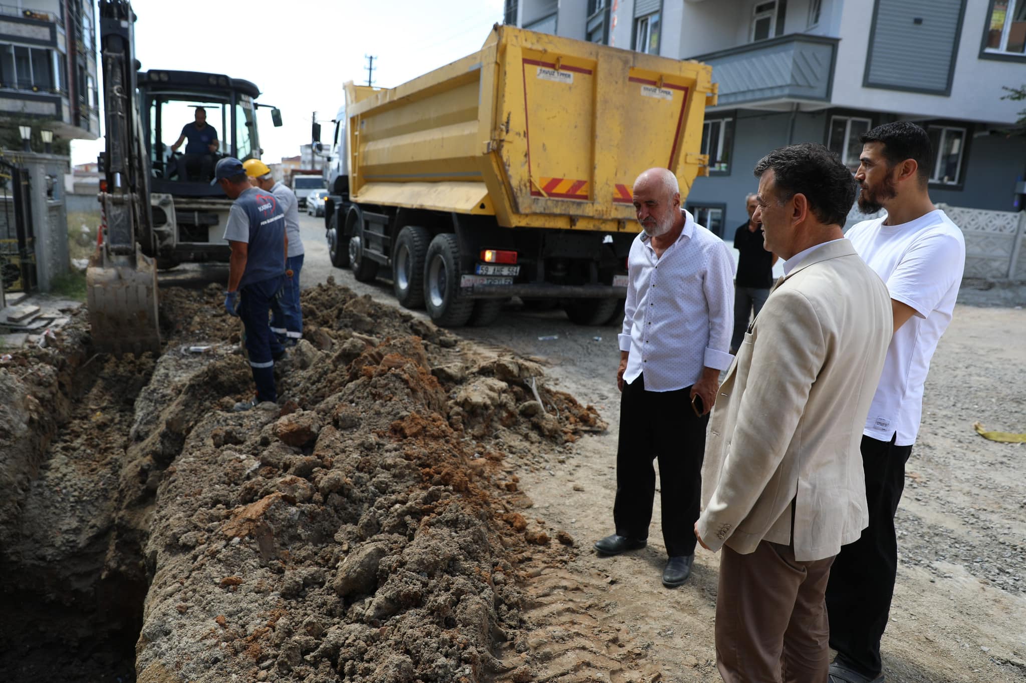 Temmuz ayında Kapaklı’da 8 bin 845 metrekare beton yol çalışması yapıldı