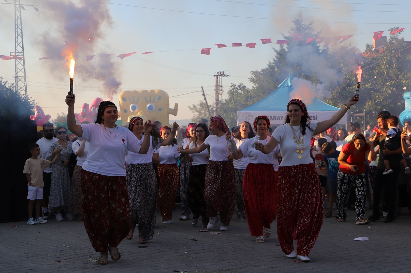 Kurtdere Karpuz Şenliği renkli görüntülere sahne oldu 