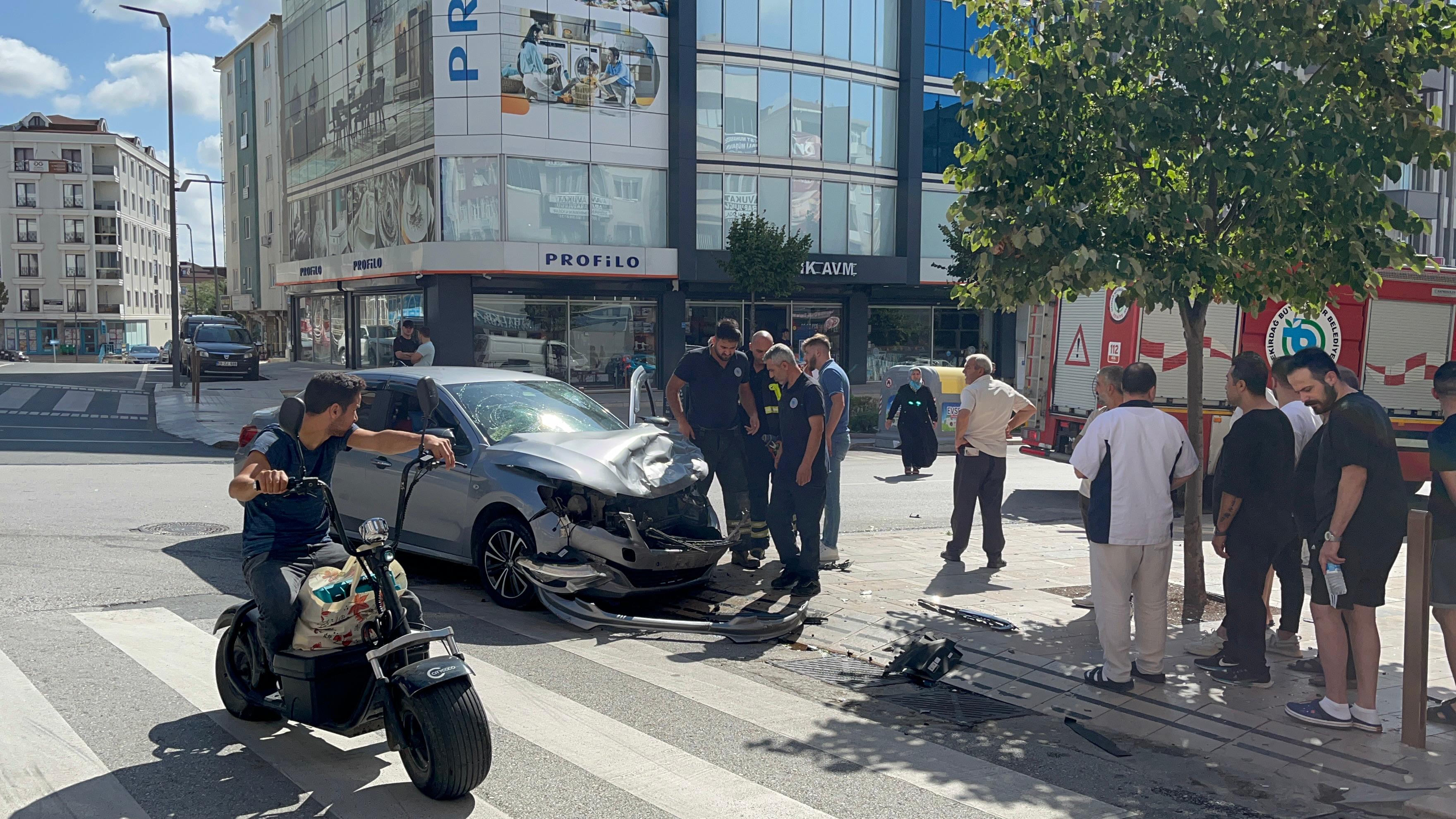 Atatürk Caddesi’nde faciadan dönüldü