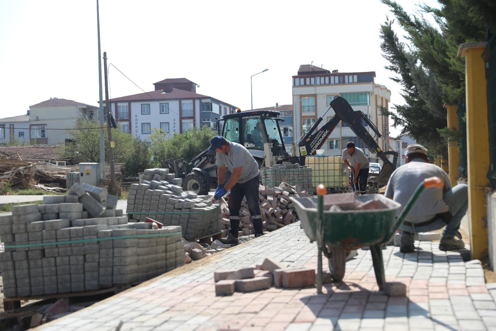 Fen İşleri Müdürlüğü ekiplerinin Ağustos ayı faaliyeti açıklandı