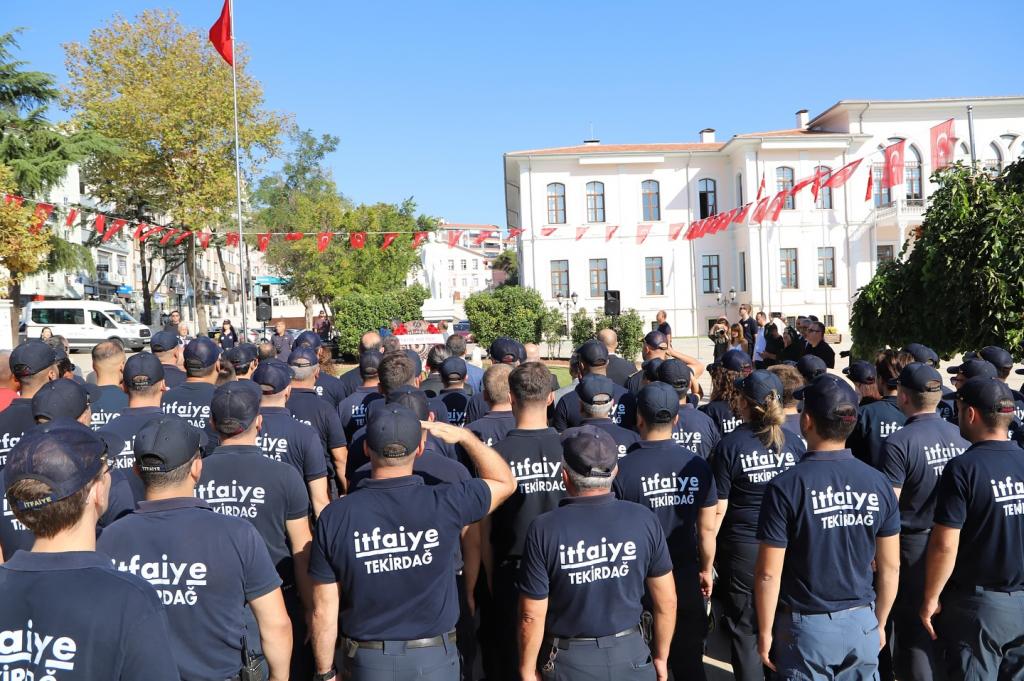 Tekirdağ’da İtfaiye Teşkilatı'nın kuruluşunun 310. yılı kutlandı