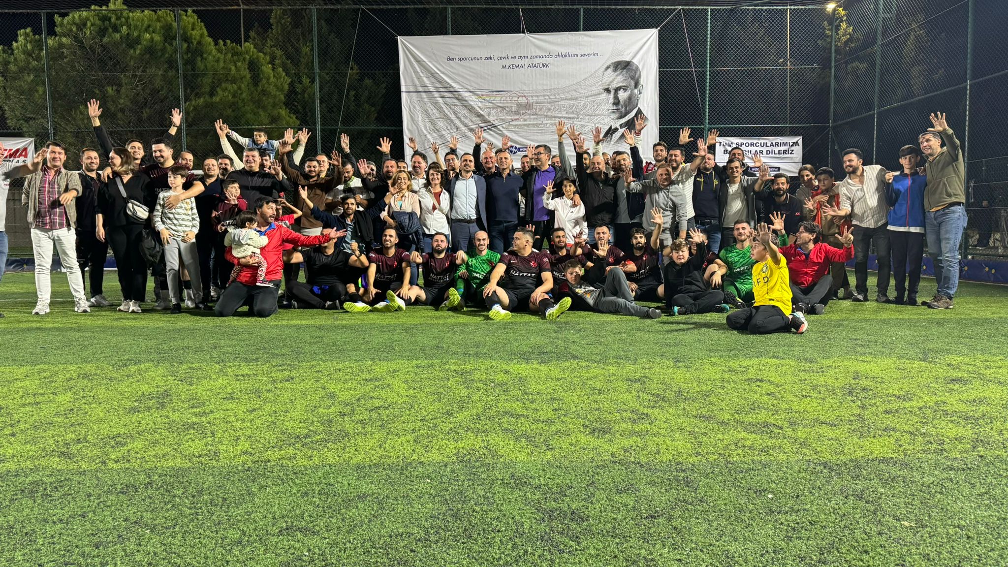 ÇOSB Futbol Turnuvası’nda şampiyon Hattat Holding