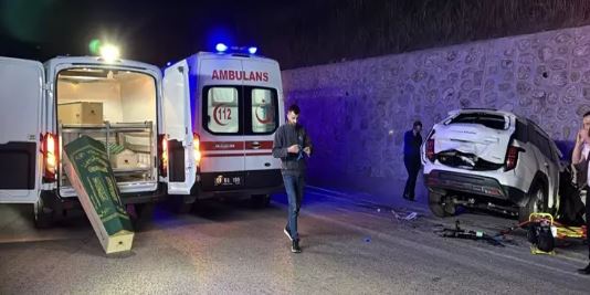 Tekirdağ’da korkunç kaza; 2 doktor hayatını kaybetti