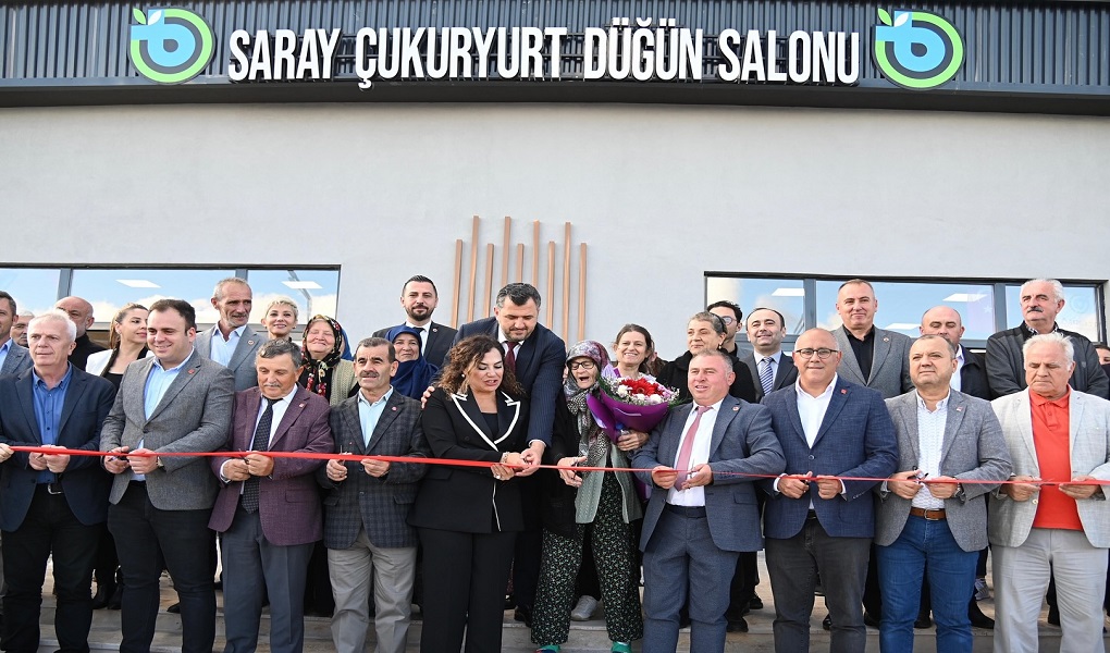 Çukuryurt Düğün Salonu, hizmete sunuldu