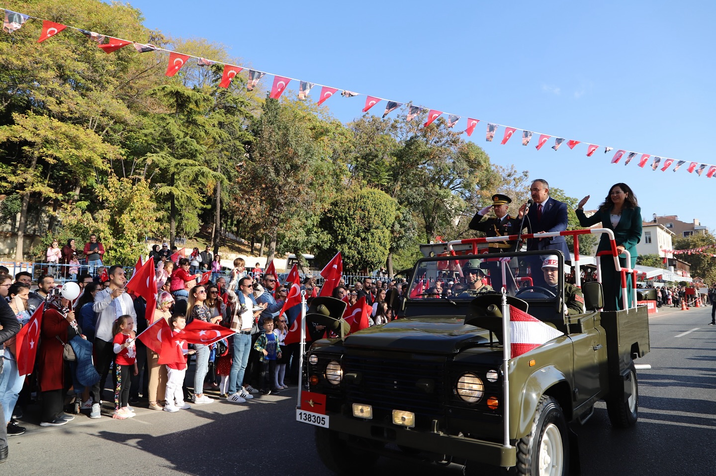 Tekirdağ’da Cumhuriyet Bayramı coşkusu