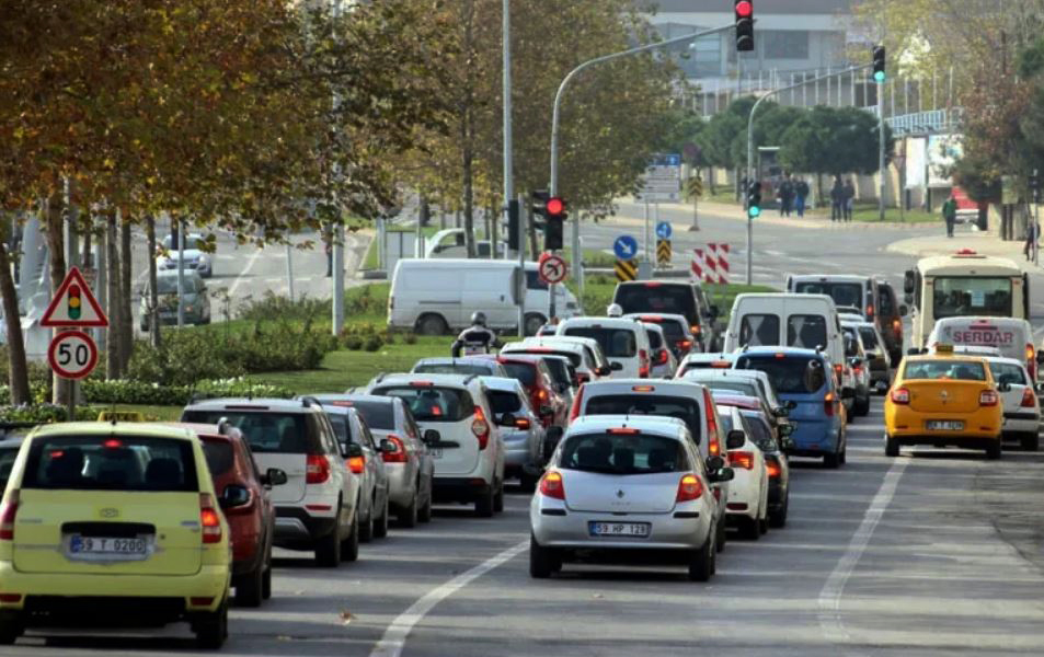 Tekirdağ’da motorlu kara taşıt sayısı 349 bin 509’a ulaştı