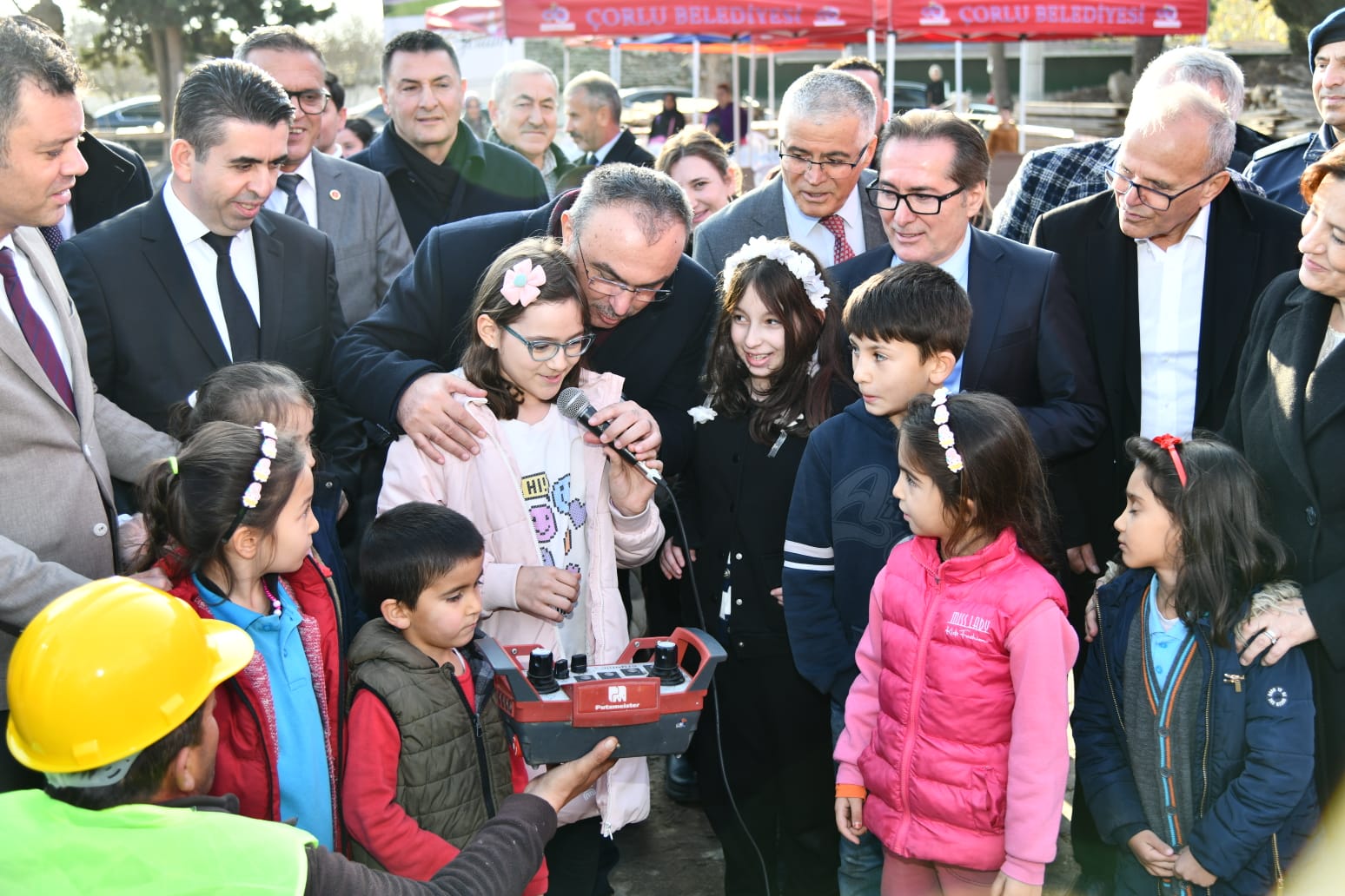 Gelişim Tekstil İlkokulu’nun temeli atıldı