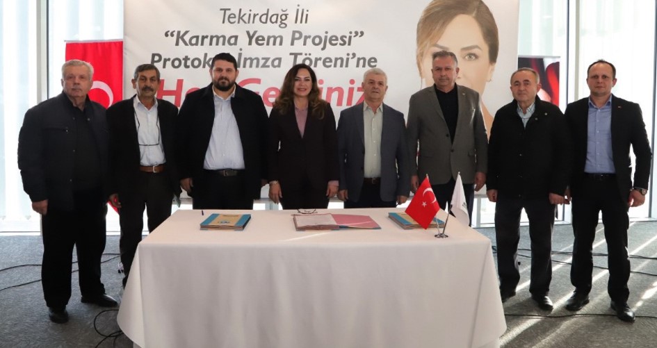 Karma Yem Projesi Protokol İmza Töreni düzenlendi