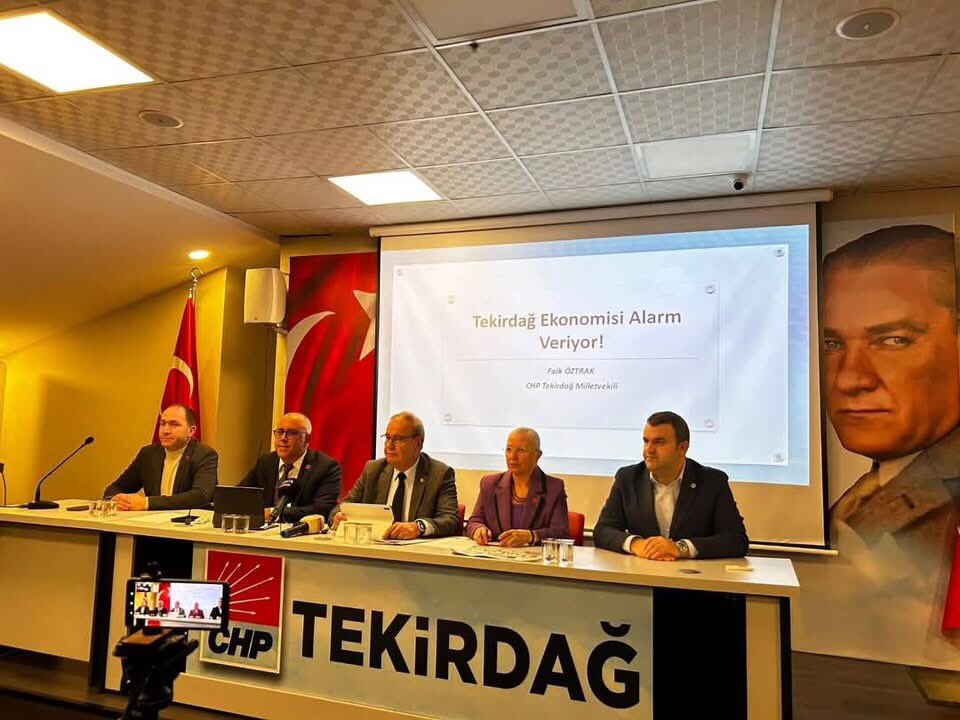 Öztrak: Tekirdağ ekonomisi alarm veriyor