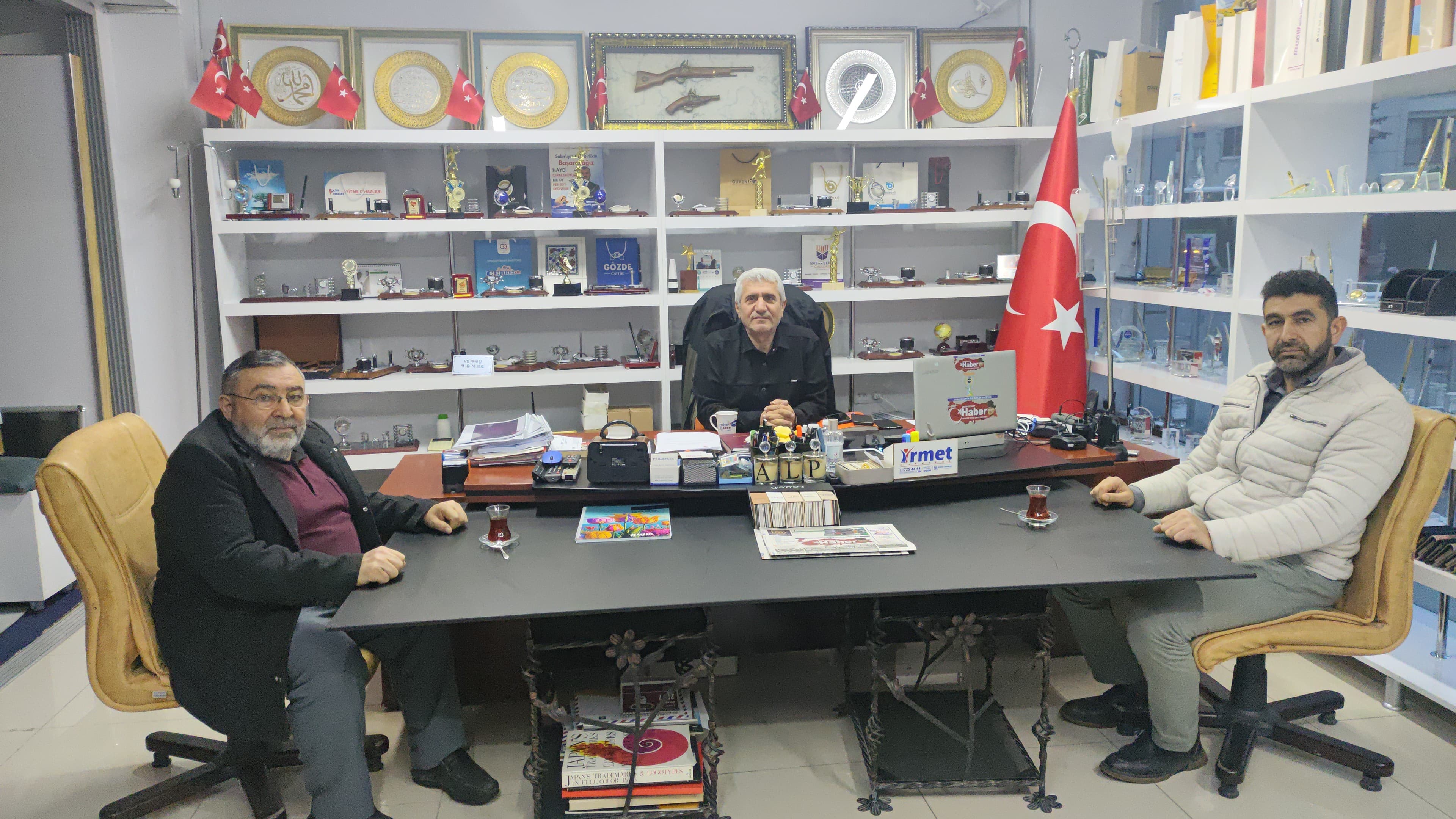 İHH Çerkezköy Temsilciliğinden Haber’e ziyaret