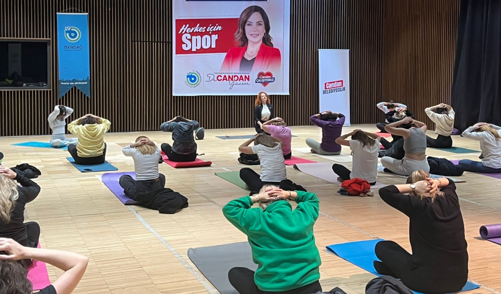 Yoga dersleri başladı