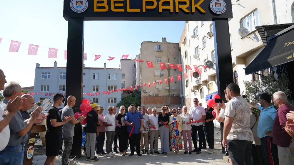 BELPARK Merkez Otoparkı düzenlenen törenle açıldı