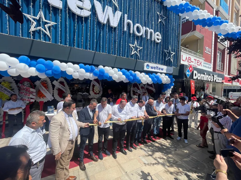 Weltew Home Çerkezköy şubesine görkemli açılış