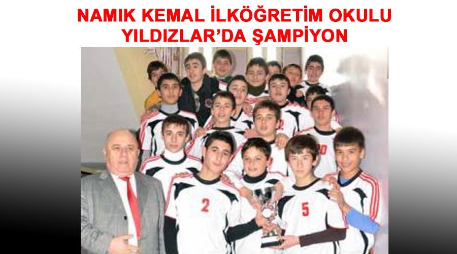 Namık Kemal İlköğretim Okulu Yıldızlar’da şampiyon 
