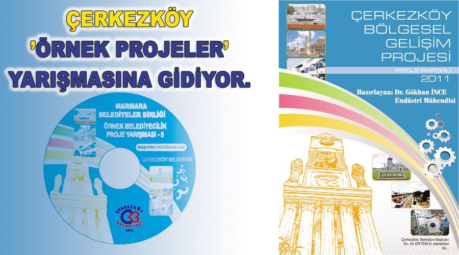 Çerkezköy ‘Örnek Projeler’ yarışmasına katılıyor 