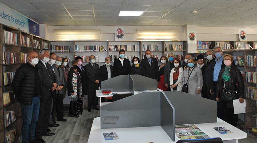 Kızılpınar Halk Kütüphanesi törenle açıldı