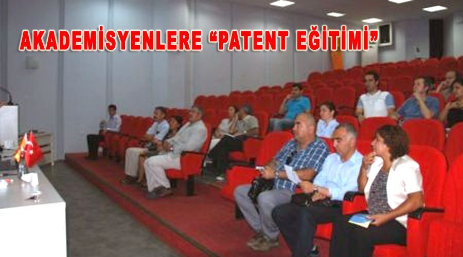 Akademisyenlere “Patent eğitimi” 