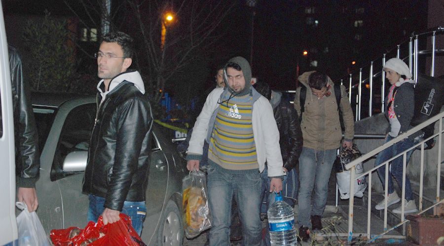 Çerkezköy polisinden mülteci operasyonu 