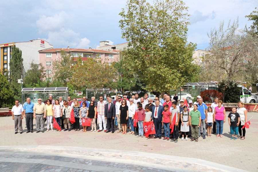 CHP kuruluş yıl dönümünü törenle kutladı