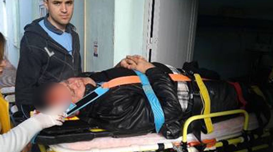 Kıbrıs Gazisi kazada yaralandı