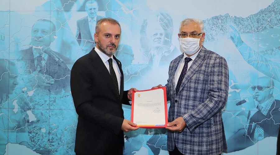 AK Parti Çerkezköy İlçe Başkanlığına Çetintaş atandı