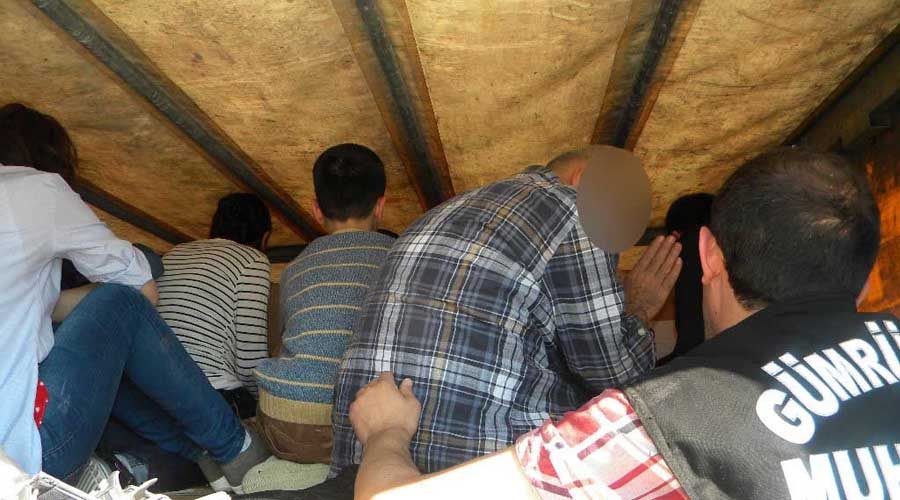 Sınırlarda 24 kaçak göçmen yakalandı