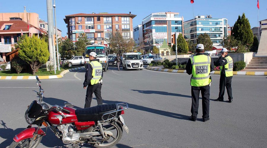 Çerkezköy polisi ceza yağdırdı 
