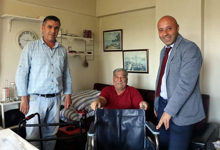 Marmaraereğlisi Belediyesi engelli vatandaşı sevindirdi