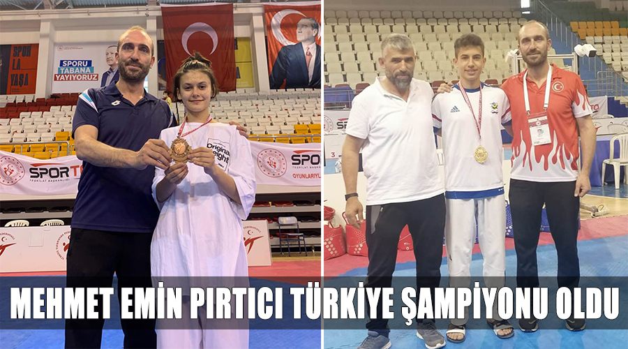 Mehmet Emin Pırtıcı Türkiye şampiyonu oldu