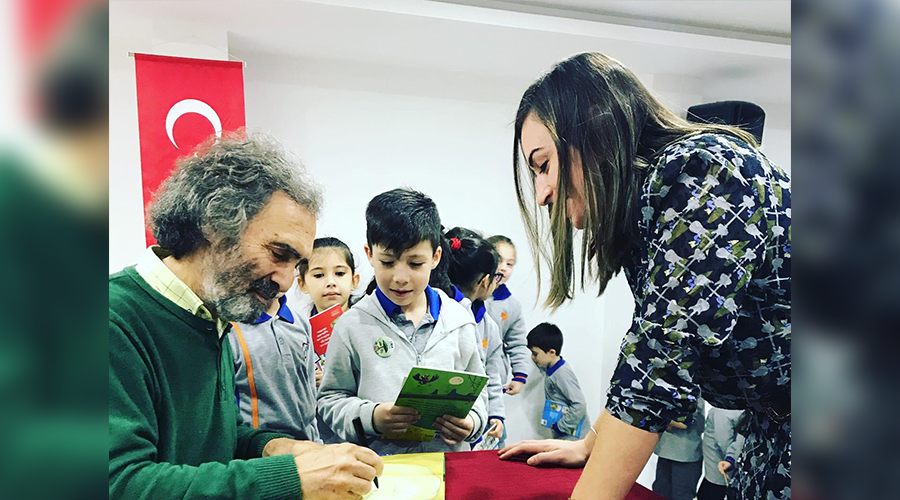 Yazar Fatih Erdoğan öğrencilerle buluştu