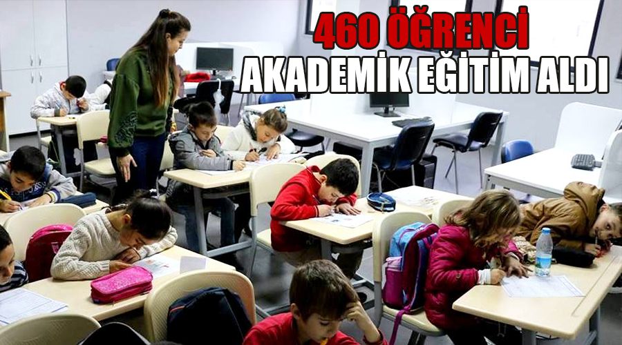 460 öğrenci akademik eğitim aldı