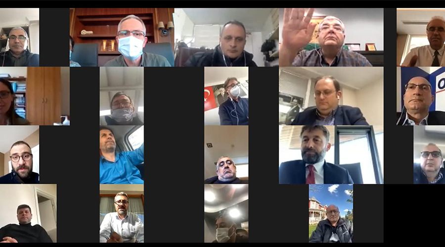 Çerkezköy TSO Nisan ayı toplantısını online ortamda yaptı