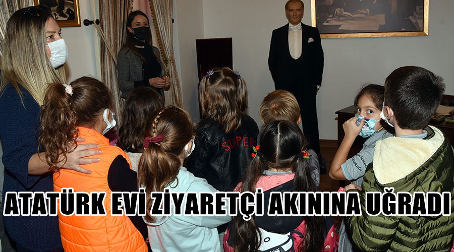 Atatürk evi ziyaretçi akınına uğradı
