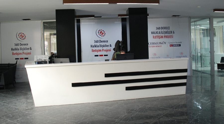 Çerkezköy Belediyesi İletişim Merkezi kuruyor